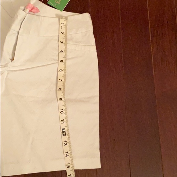 NWT Lilly Pulitzer Gardinia Shorts White Size 2 - Picture 6 of 6